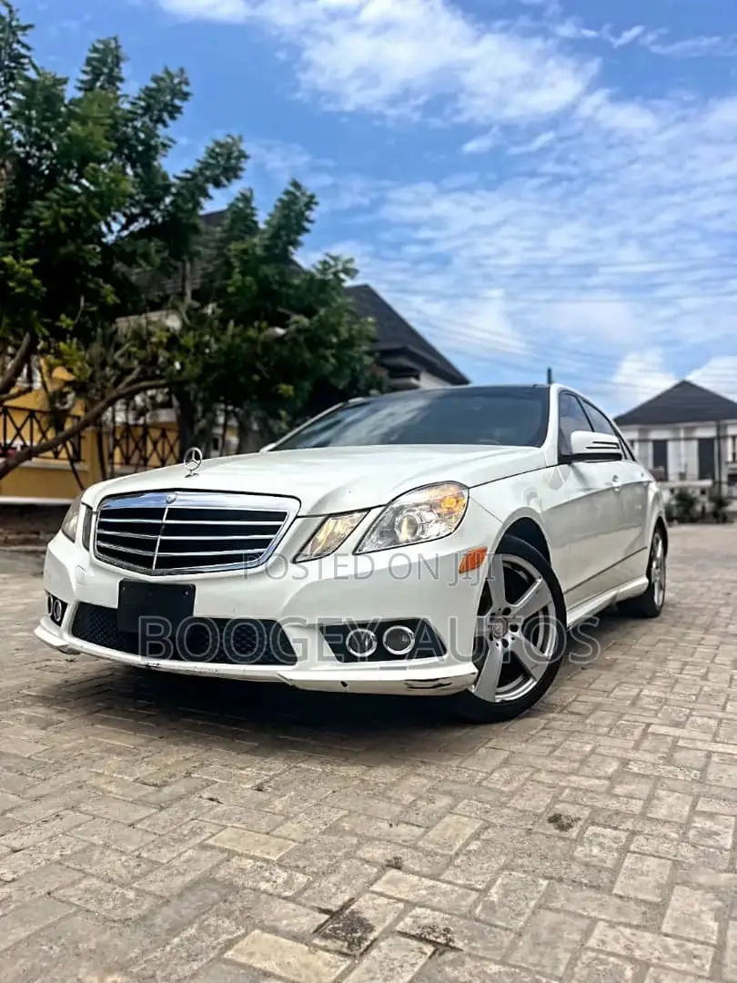 Mercedes-Benz E350 2010 White