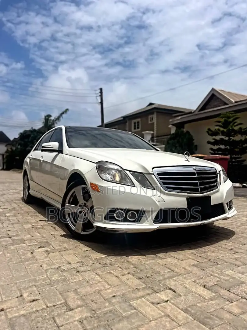 Mercedes-Benz E350 2010 White