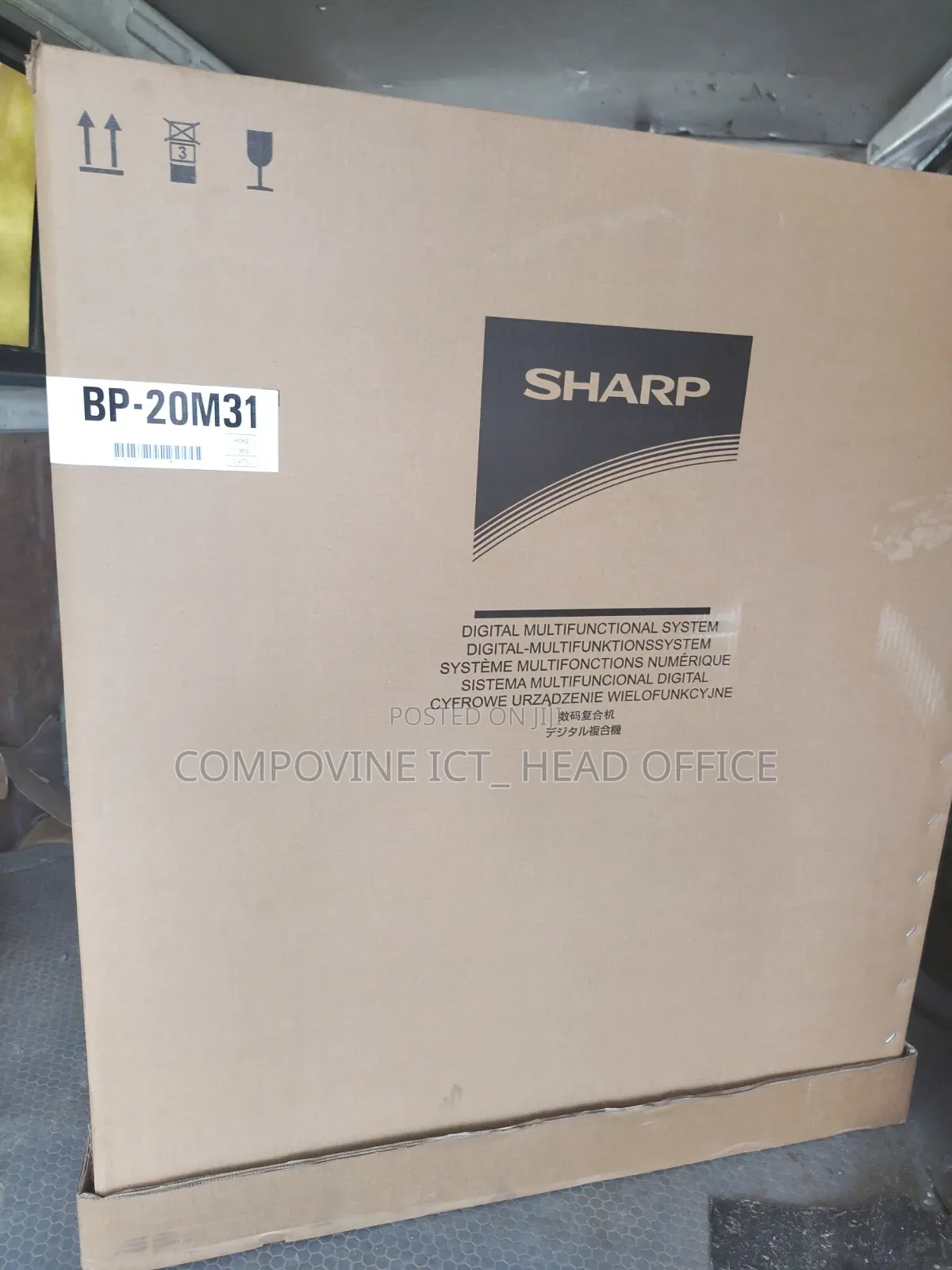 Sharp Bp-2031 Digital MFP System -31ppm Adf Duplex &Wired Network