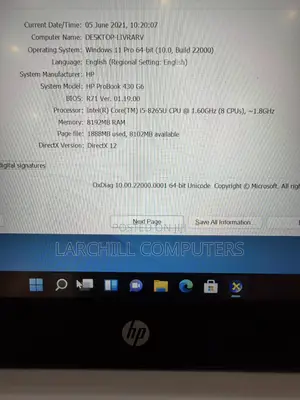 Laptop HP ProBook 430 G6 8GB Intel Core i5 SSD 256GB