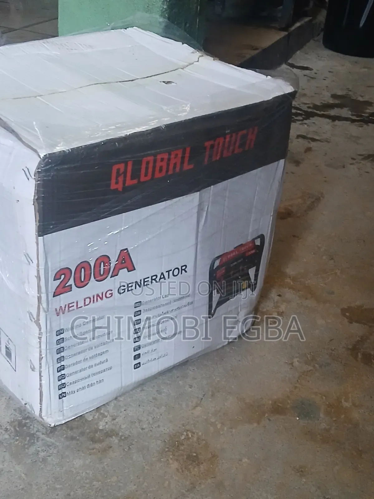 Global Touch 200A Welding Generator
