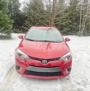 Toyota Corolla LE ECO Premium (1.8L 4cyl CVT) 2016 Red