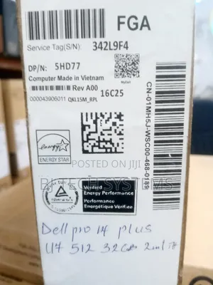 New Laptop Dell Pro Plus 14 32GB Intel Core Ultra 7 SSD 512GB
