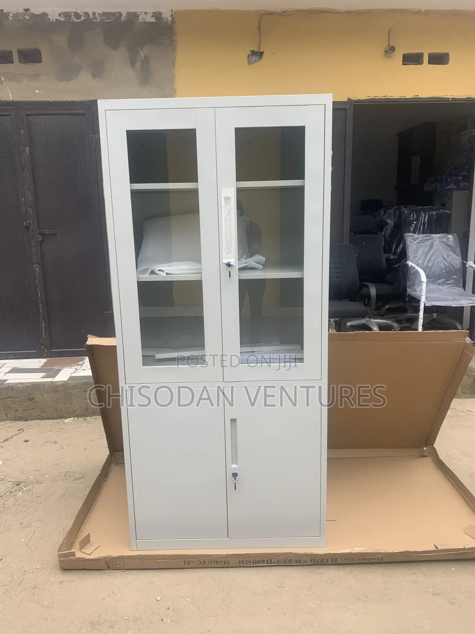 Full Height Half Glass Shelf