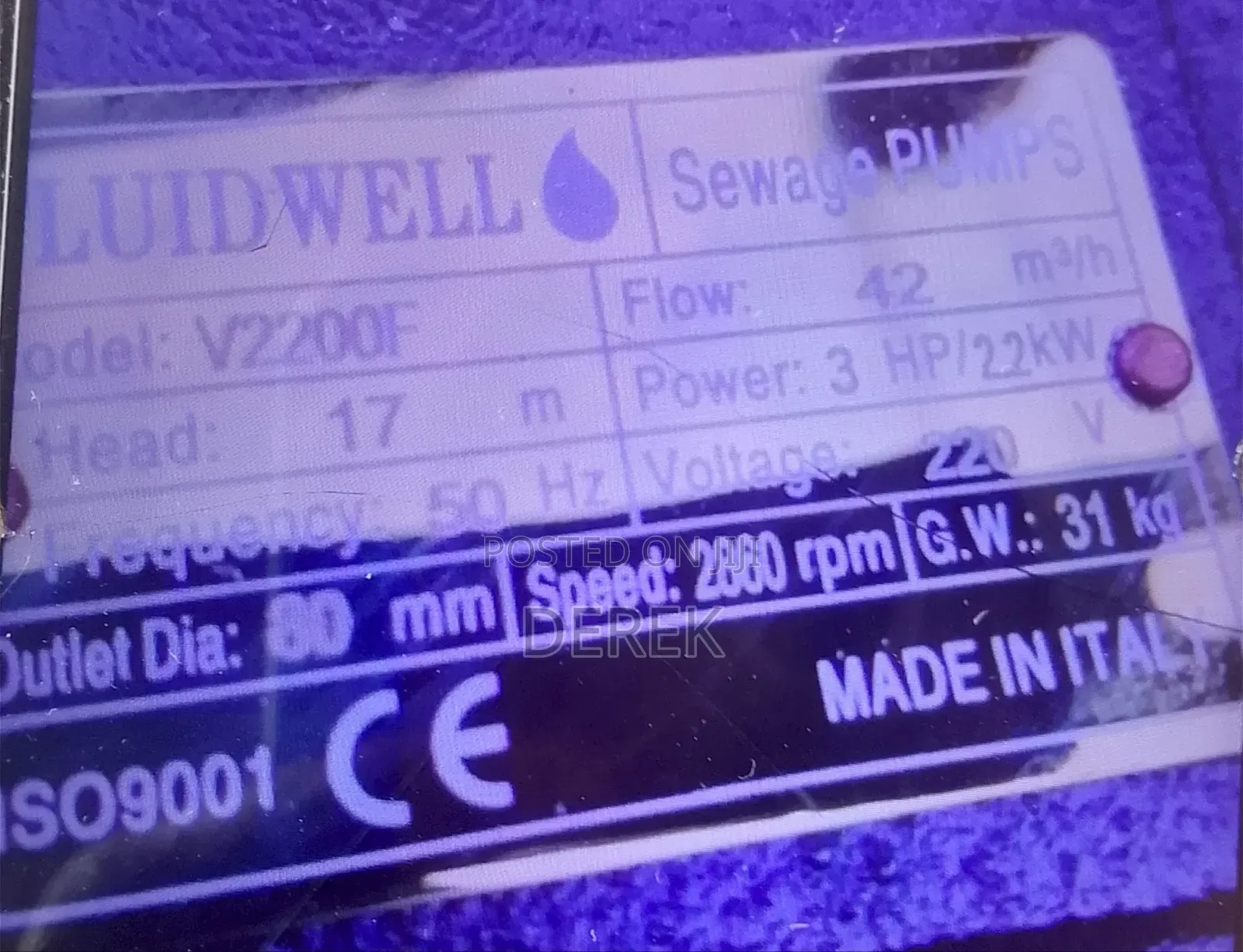 Sewage Pump