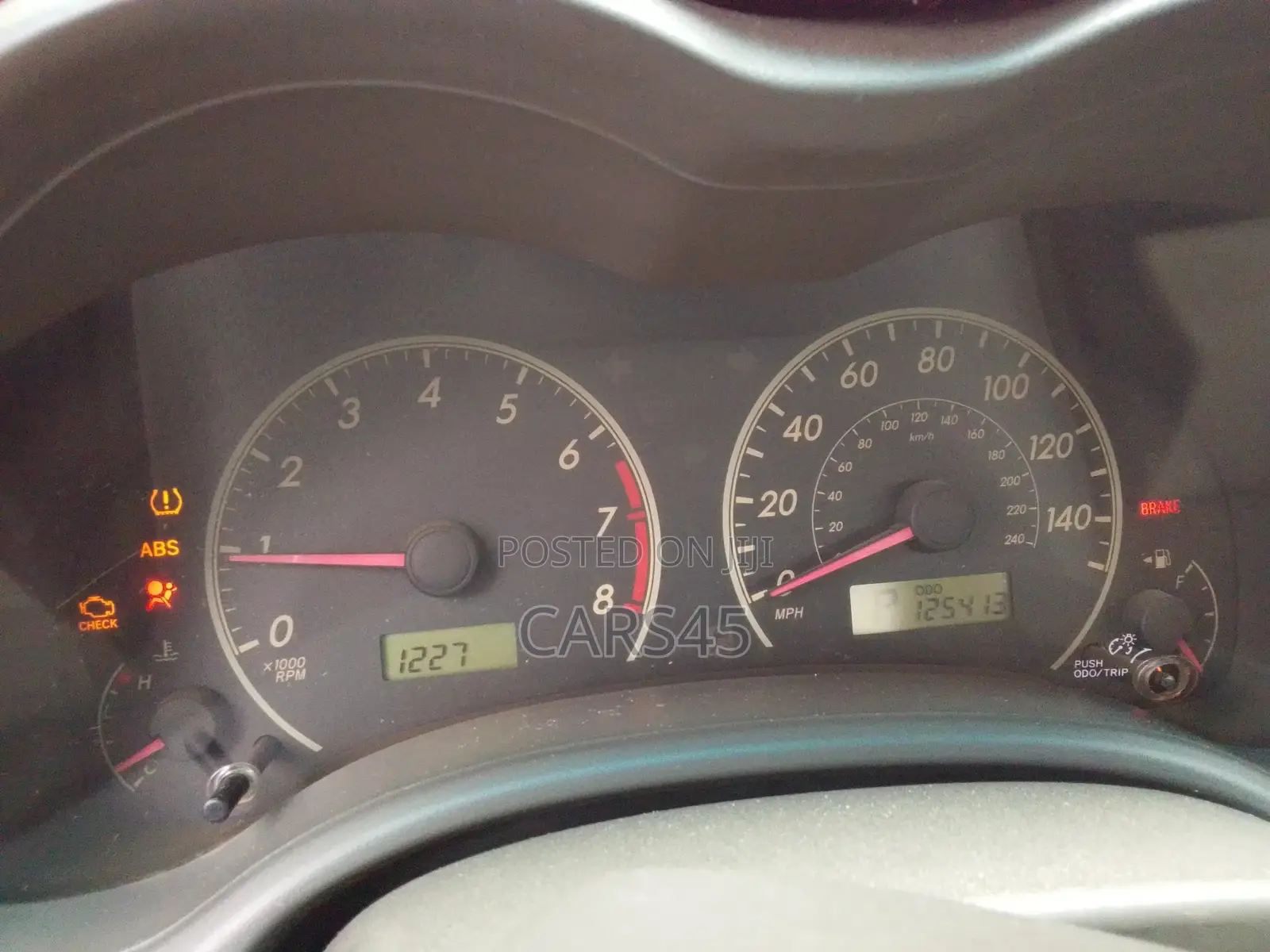 Toyota Corolla 2009 Red
