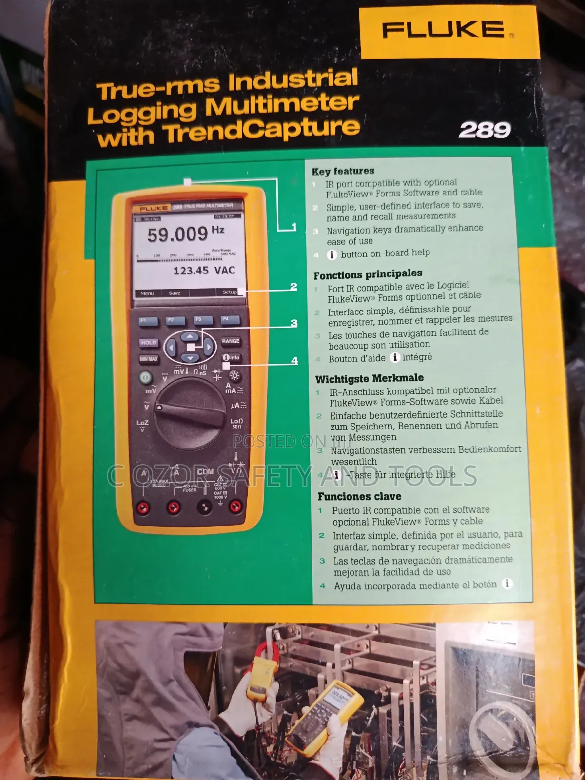 Fluke 289 True-RMS Industrial Logging Multimeter