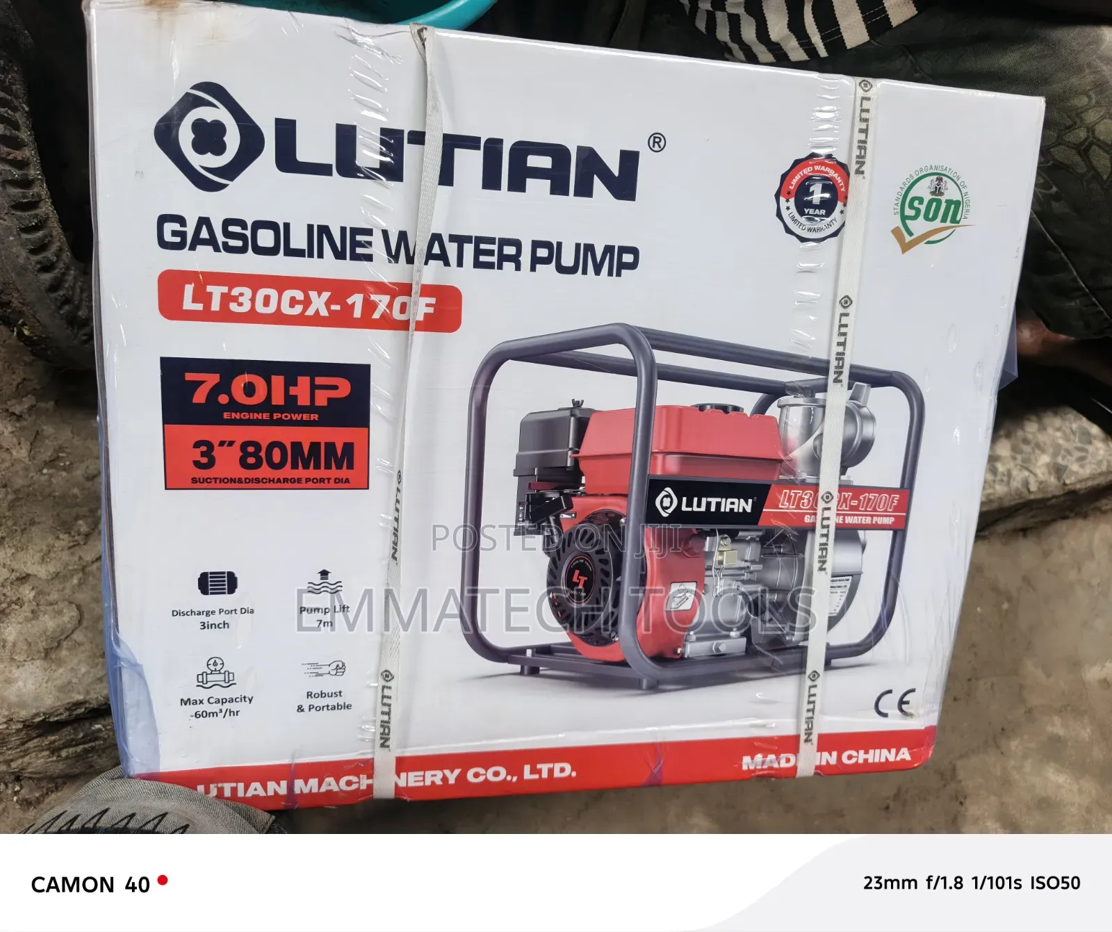 Luthian Water Pumping Machine