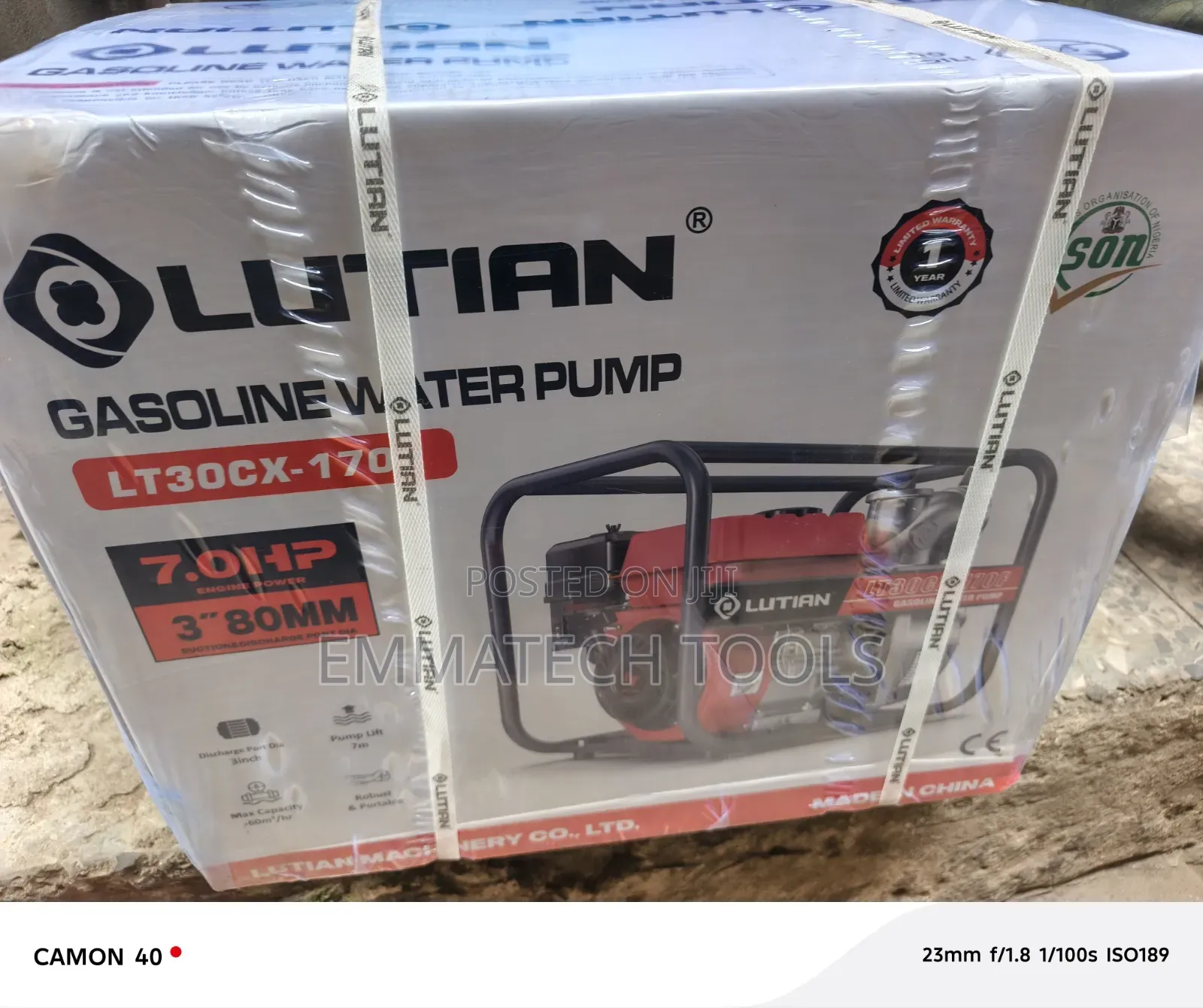 Luthian Water Pumping Machine