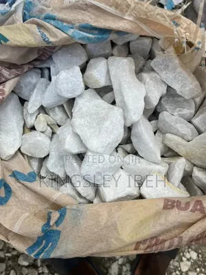 20 Kg  Bag of White Stone  and Any Stones