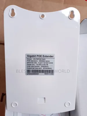 Outdoor Gigabit POE Extender 1input to 4Output RJ45 Cable POE Repeater