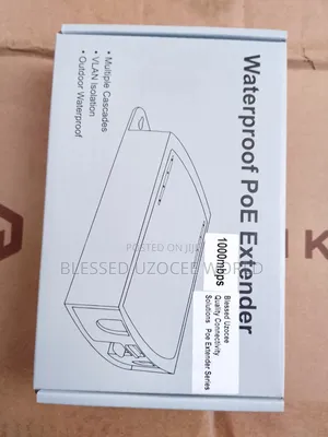Outdoor Gigabit POE Extender 1input to 4Output RJ45 Cable POE Repeater