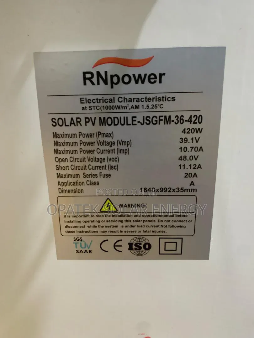 Empower Solar Panel 420w Available