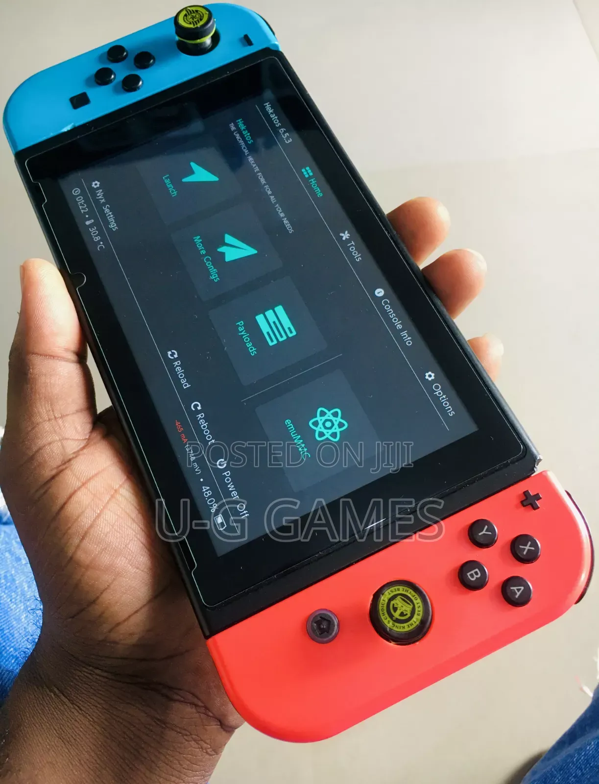 Clean Hacked Nintendo Switch Regular