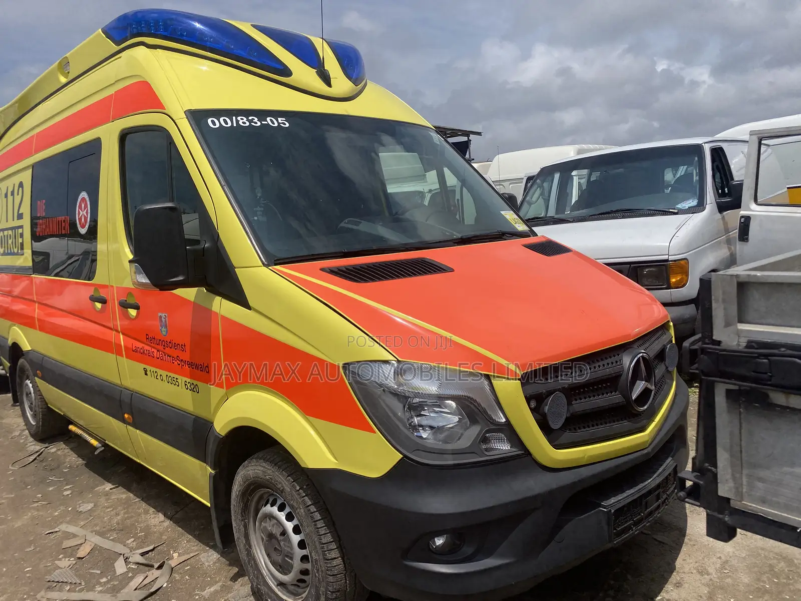 Mercedes-Benz Sprinter 2018 Yellow