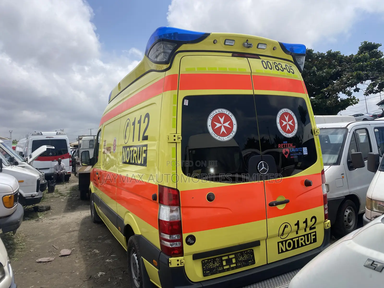 Mercedes-Benz Sprinter 2018 Yellow