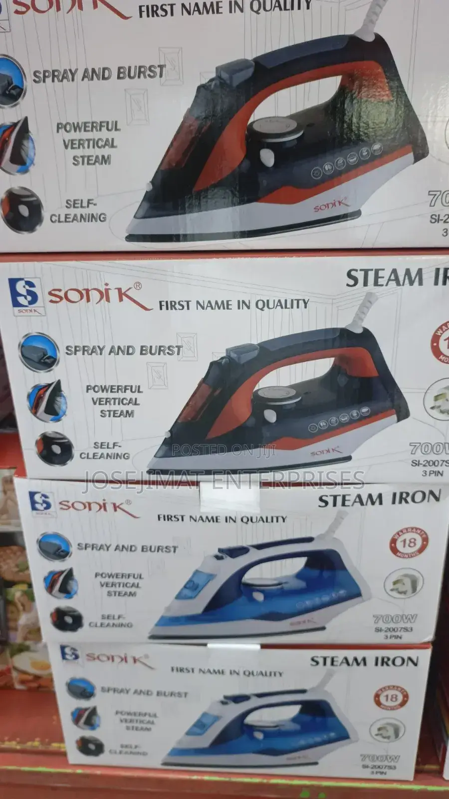 Sonik Steam Iron