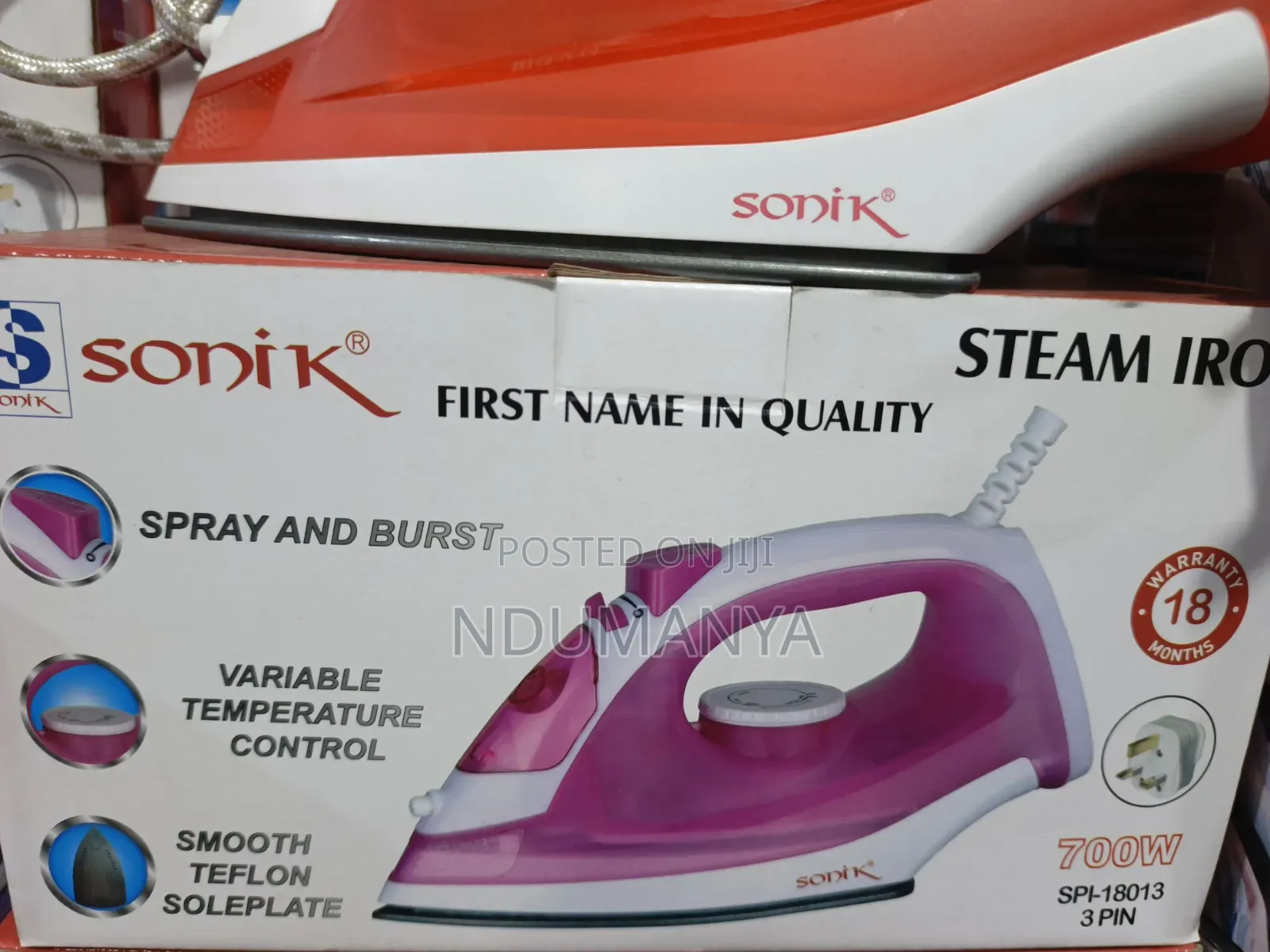 Sonik Steam Iron