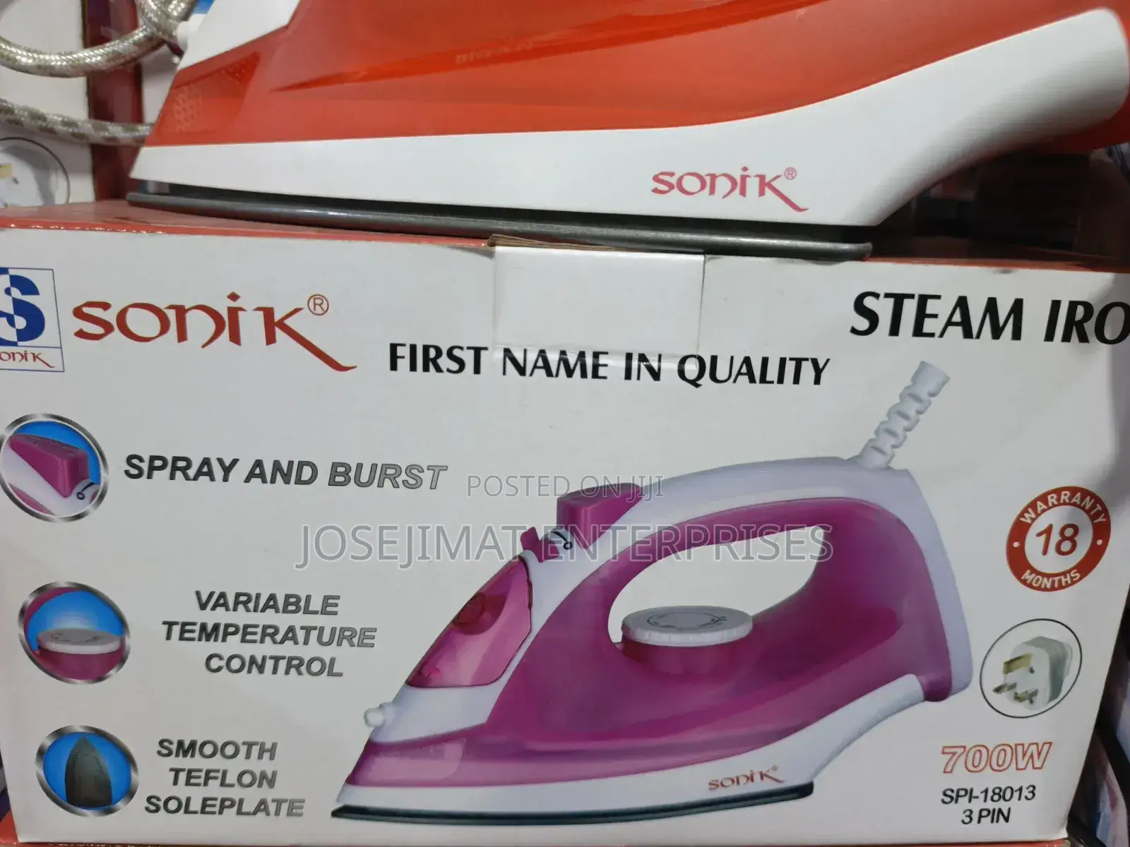 Sonik Steam Iron