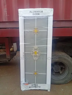 Utra Modern Toilet and Bathroom Door With Glass