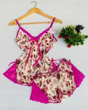 Lycra 2piece Nightwear