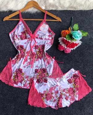 Lycra 2piece Nightwear