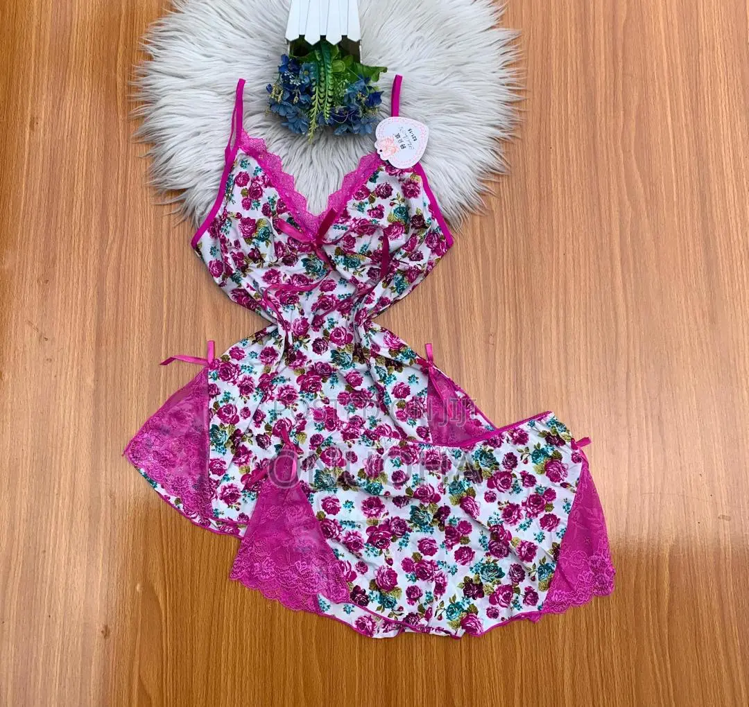 Lycra 2piece Nightwear
