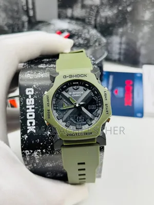 Casio G-Shock Analog-Digital Watch – Shockproof, Army/Pink/Black/White