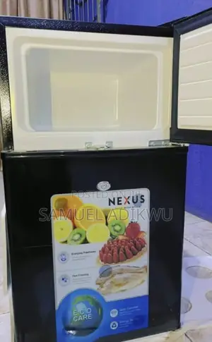Nexus Double Refrigerator 90l Black Nx-130