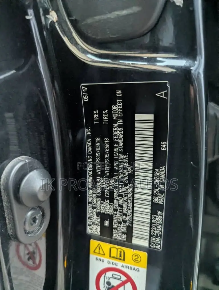 Lexus RX 2017 Black