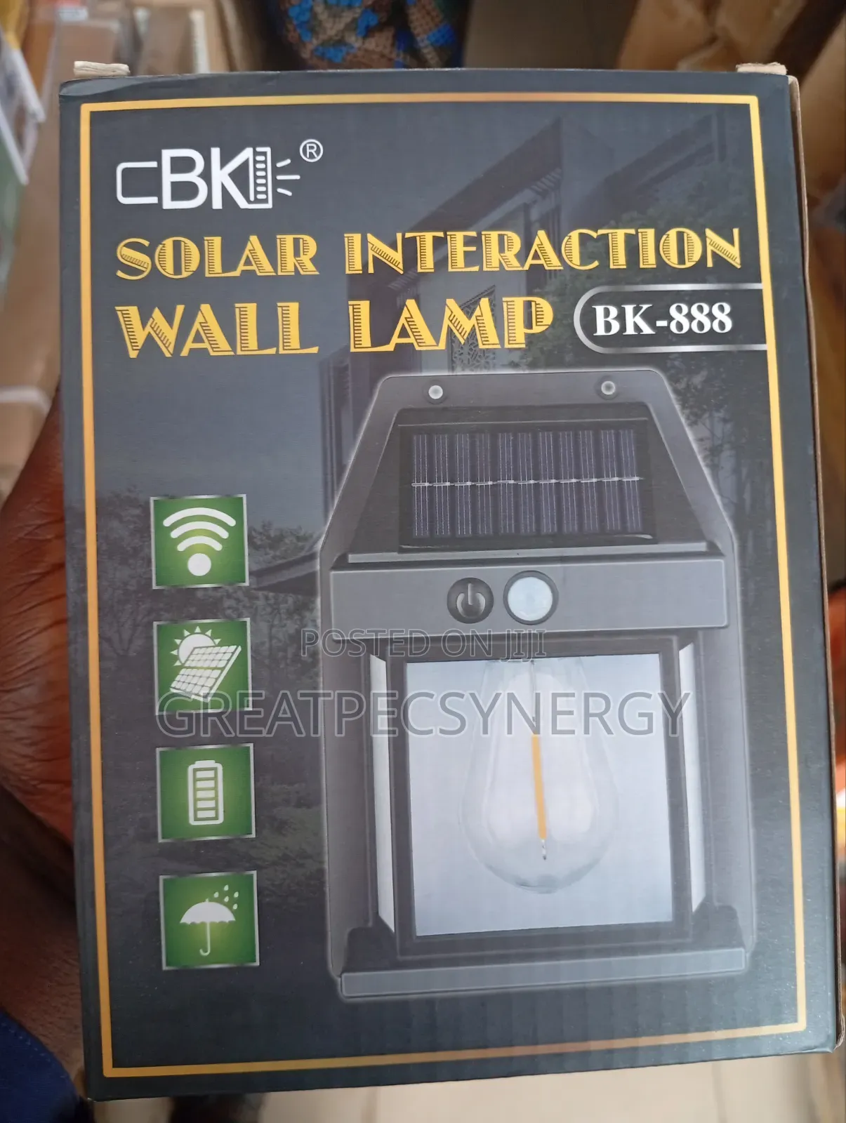 Solar Interaction Wall Lamp