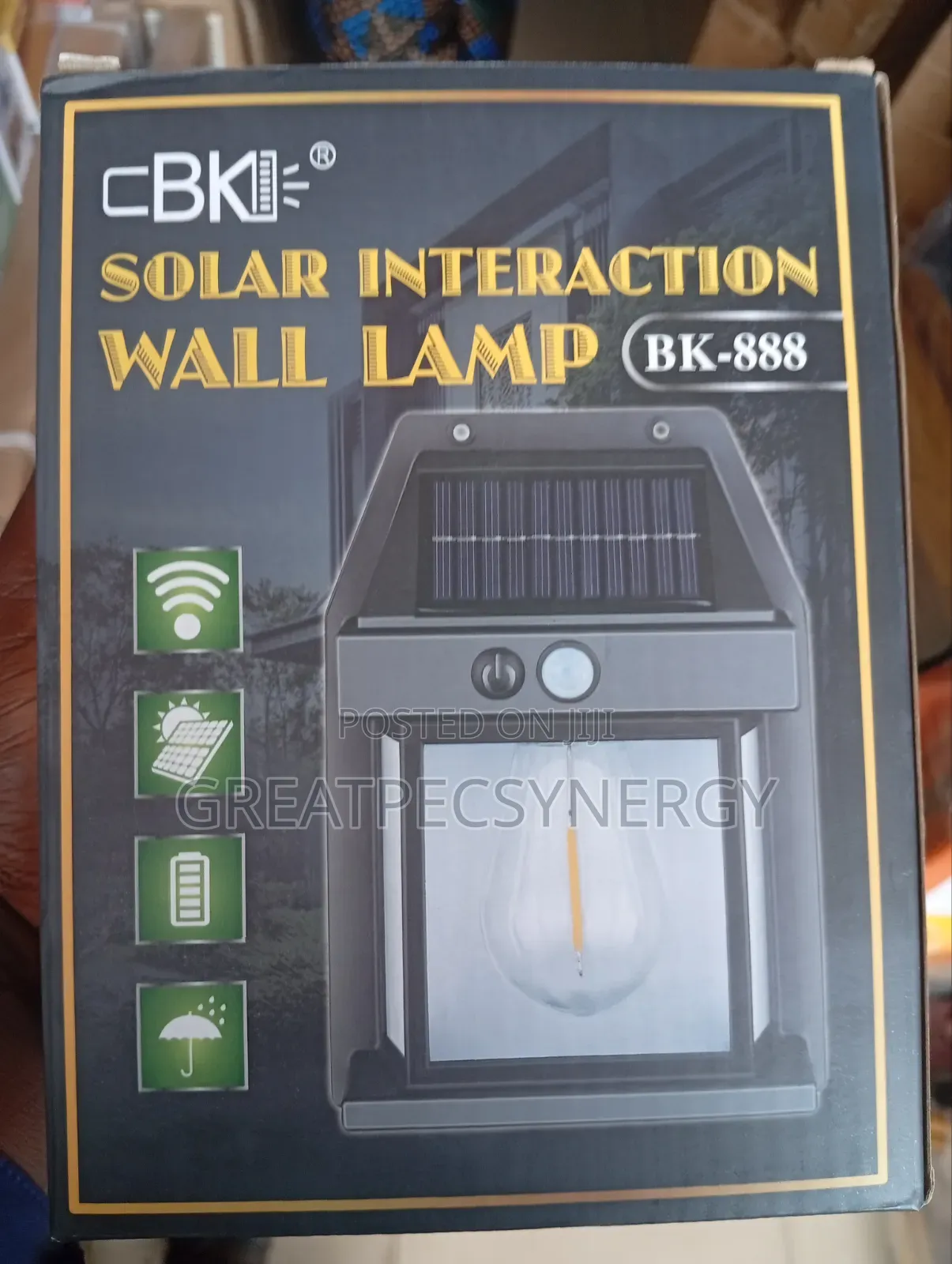 Solar Interaction Wall Lamp