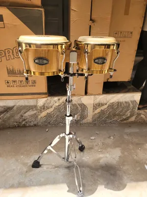 Conga and Bongo Drum