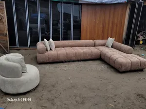 Brown Gray Couch