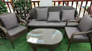 5 Seaters Luxury Rattan Chairs Outdoors