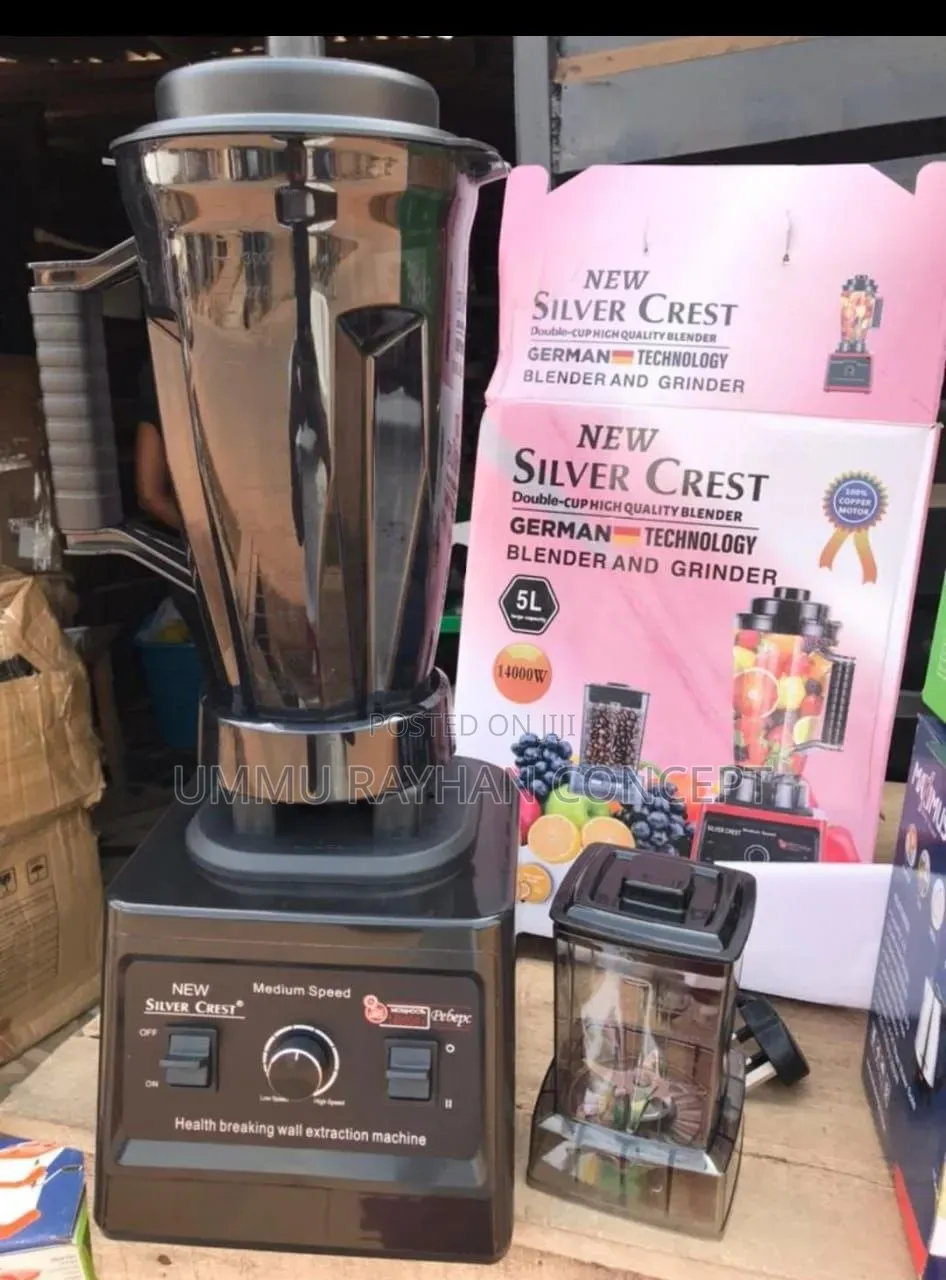 4L Original Germany Silver Crest Blender Grinder