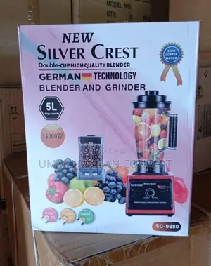 4L Original Germany Silver Crest Blender Grinder