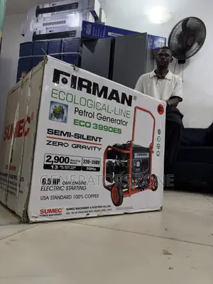 SUMEC Firman 2.8KVA ECO3990ES Petrol Generator for Offices
