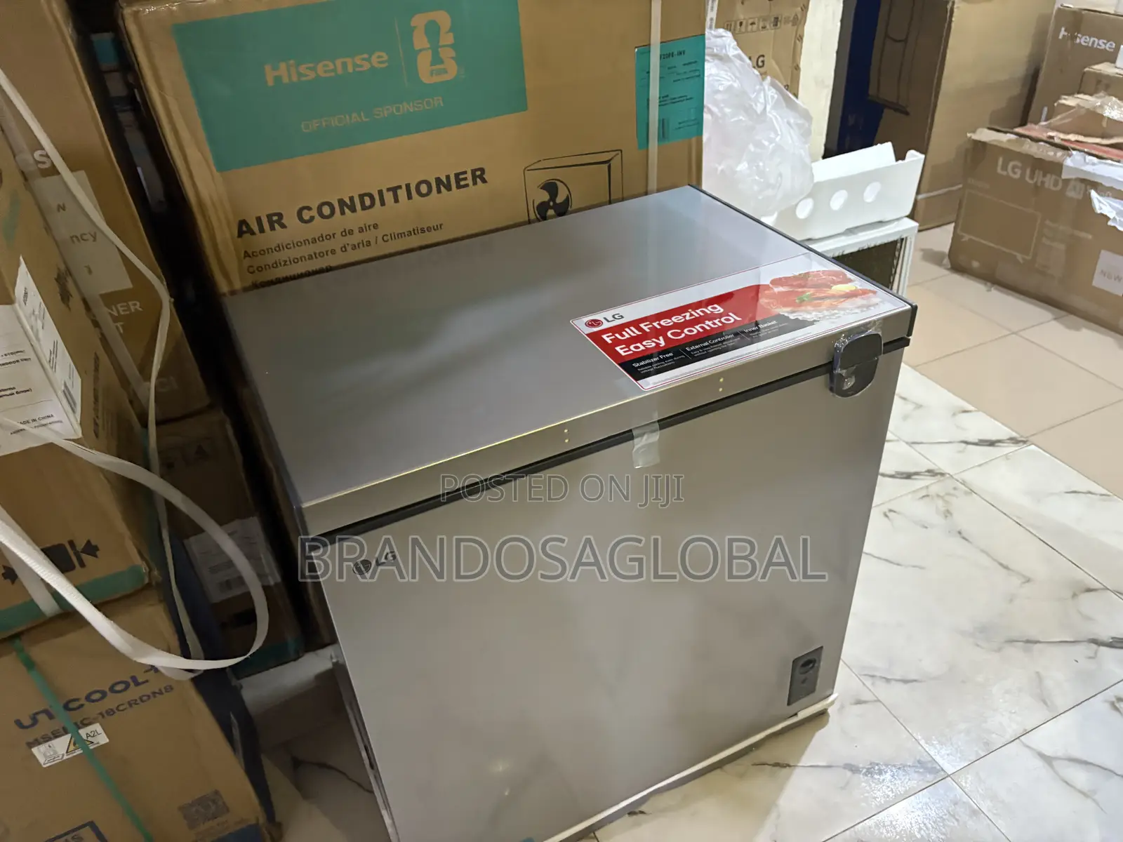LG 194L Deep Freezer With Secure Lock & Basket
