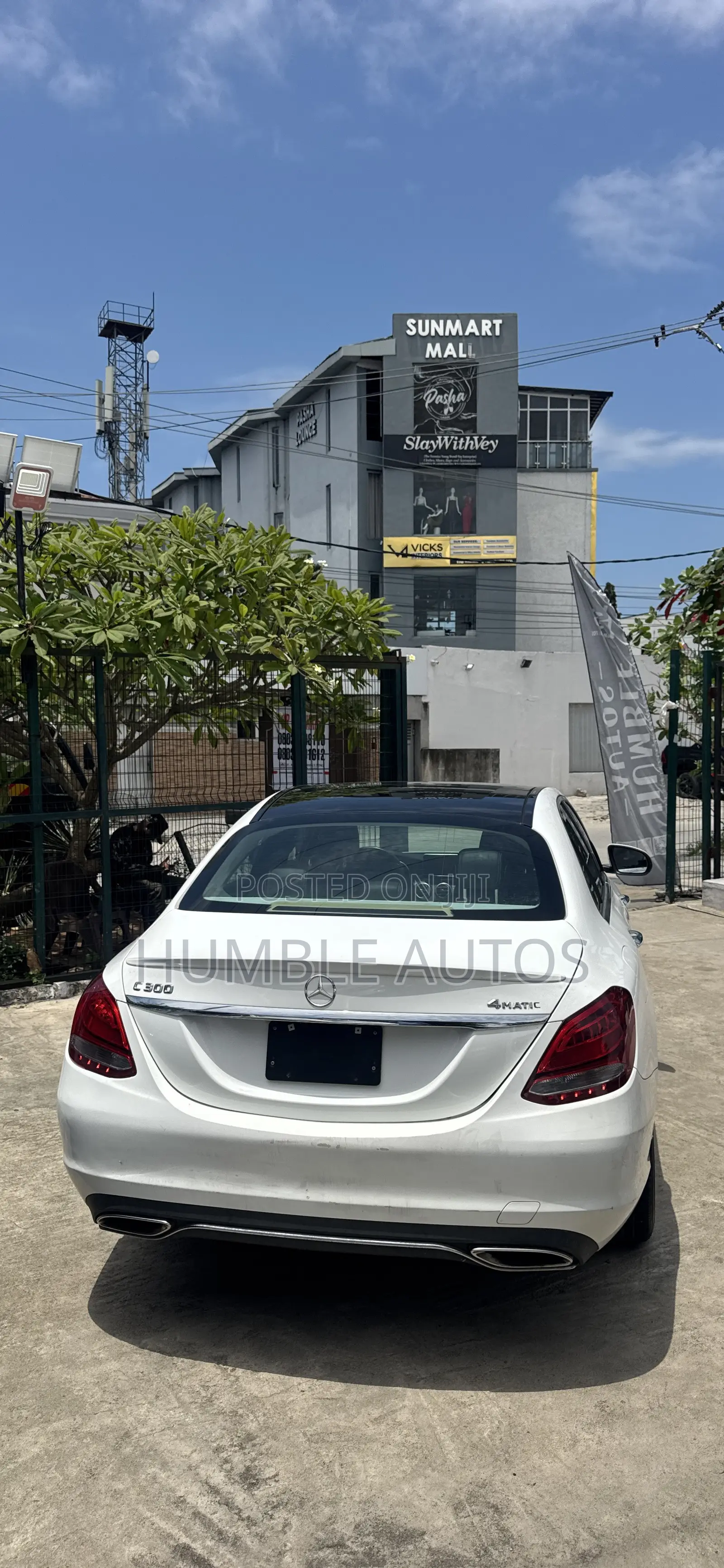 Mercedes-Benz C300 2016 White