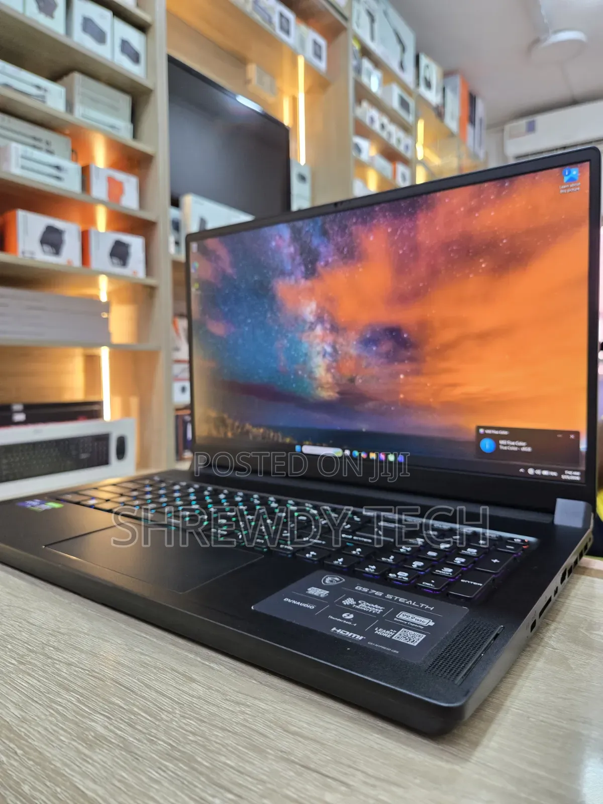 Laptop MSI 32GB Intel Core i9 SSD 2T