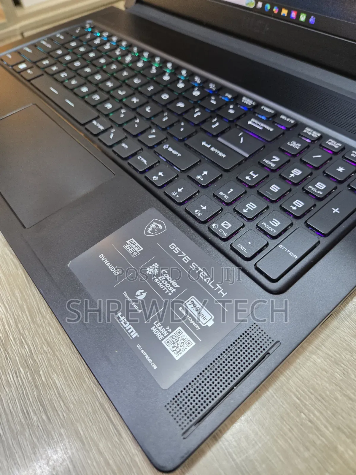 Laptop MSI 32GB Intel Core i9 SSD 2T