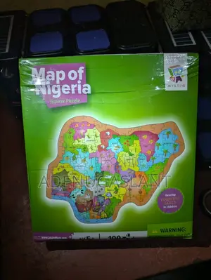 Puzzles Game Map of Nigeria