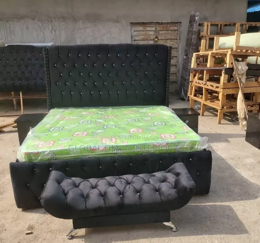 Quality Upholstered 6by6 Bedframe