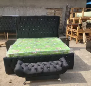 Quality Upholstered 6by6 Bedframe