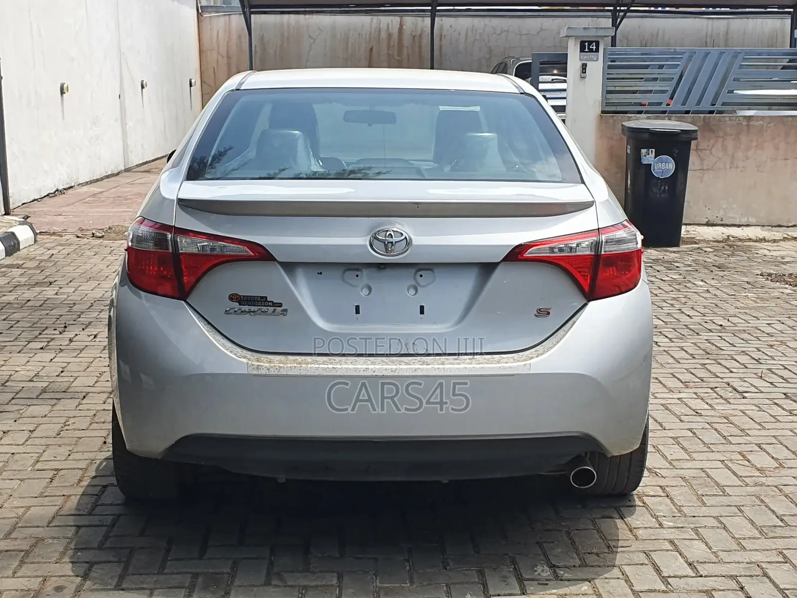 Toyota Corolla 2014 Silver