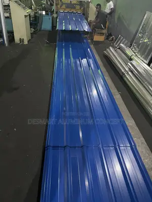 Blue Roofing Sheet 0.58Strength in Every Sheet. Beauty in Every Finish