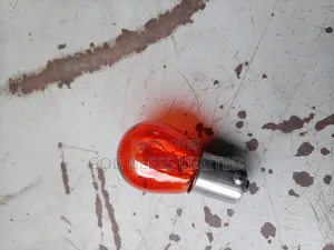 Amber 1 Point Round Bulb
