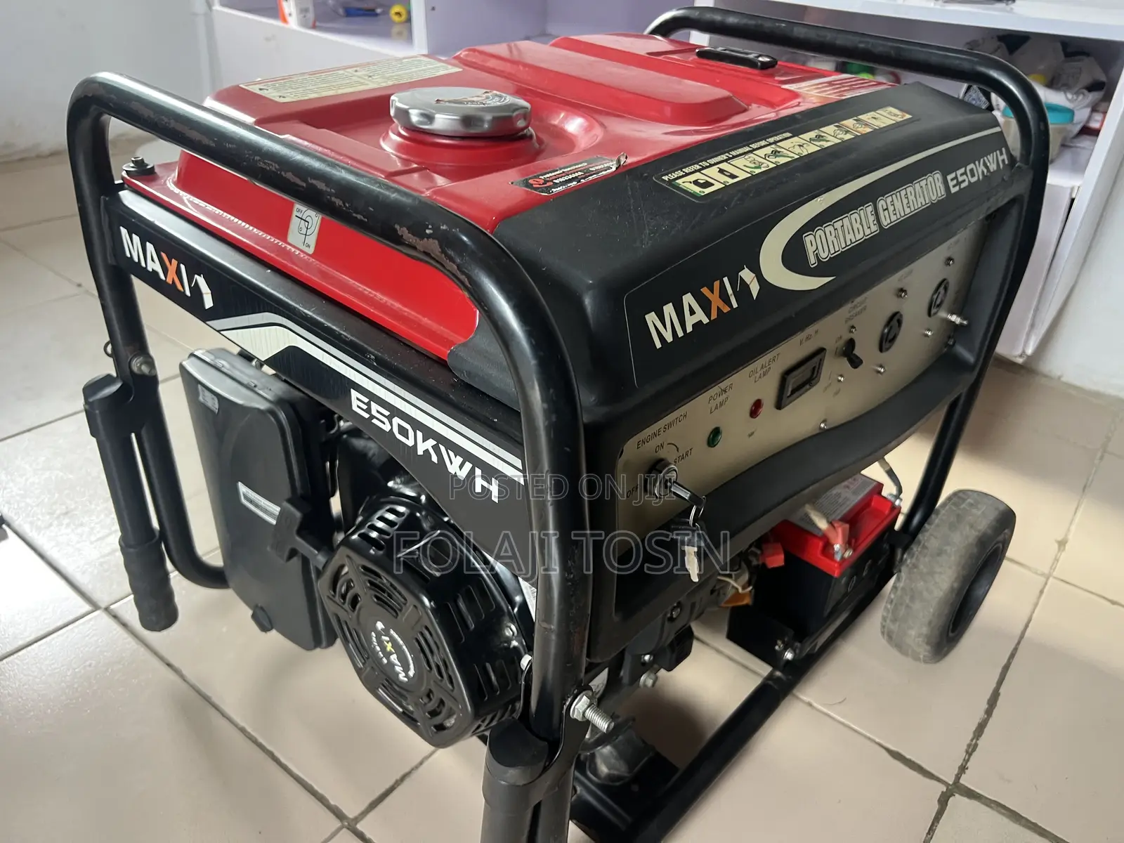 Maxi E50KWH 5.5kw/ 6.8kva Generator