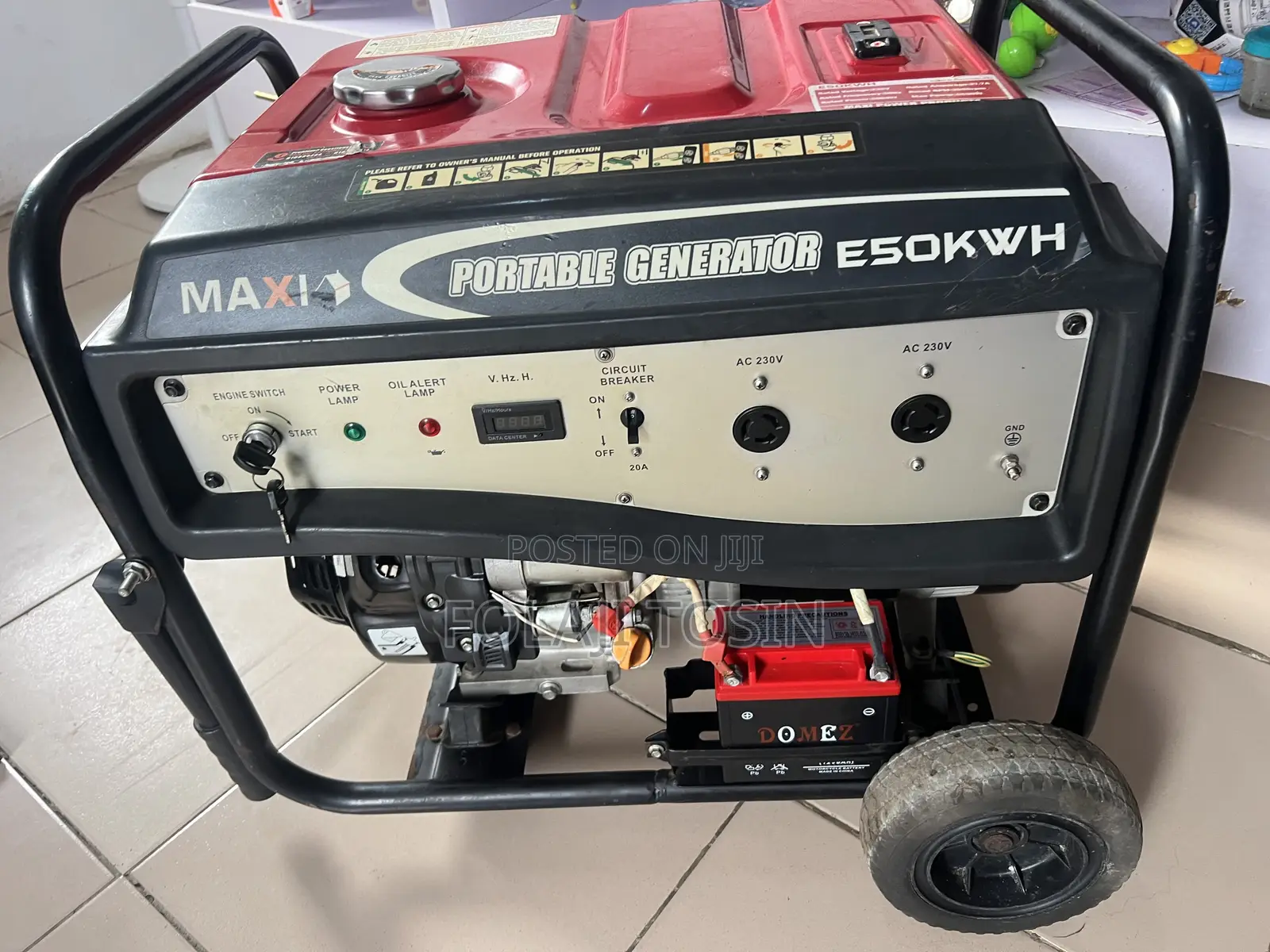 Maxi E50KWH 5.5kw/ 6.8kva Generator